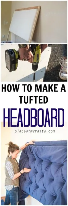 Headboard Tufted - چگونه می توان آن را به عنوان آموزش خود در اختیار شما قرار داد
