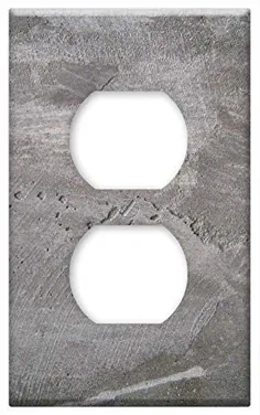 پوشش خروجی صفحه پلاستیکی - سیمان گچ دیواری خاکستری بتنی با بافت