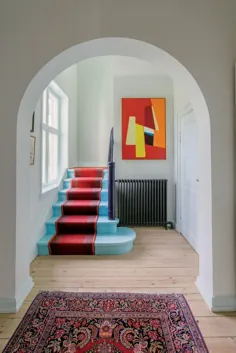 در داخل خانه رنگارنگ طراح Nadia Olive Schnack (منتشر شده در سال 2018)