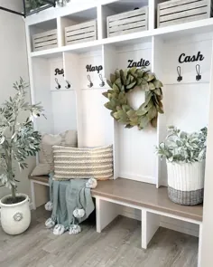 نام های سفارشی برای DIY Mudroom Decor | CraftCuts.com