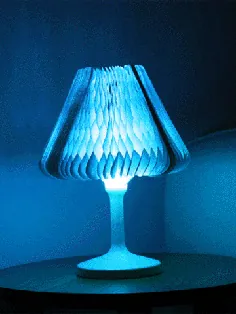 3D Night Light DIY شکل مجسمه سازی DuPont کاغذ LED لمسی میز لمسی شب تغییر رنگ رنگ