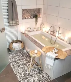 Boho Badezimmer: 20 Ideen، wie Sie den Style umsetzen können!